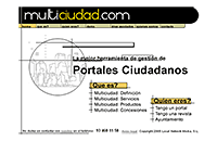 captura de pantalla de multiciudad.com